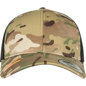 Casquette retro trucker multicam 4