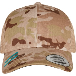 Casquette retro trucker multicam 5