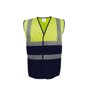 Gilet haute visibilité bicolore 3