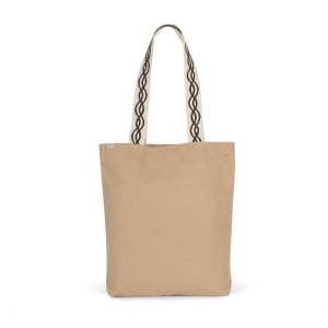 Sac shopping recyclé à fond plat 3