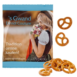 Mini bretzels salés, sachet conventionnel