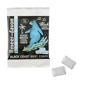 Chewing-gum Duo, sachet PAPIER