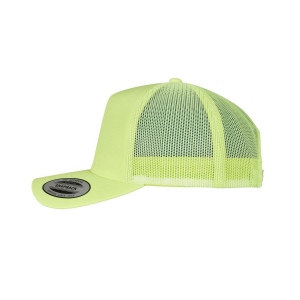 Casquette style trucker fluo 6