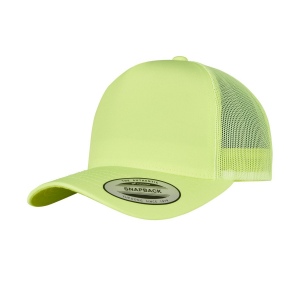 Casquette style trucker fluo 2