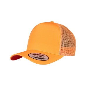 Casquette style trucker fluo 3