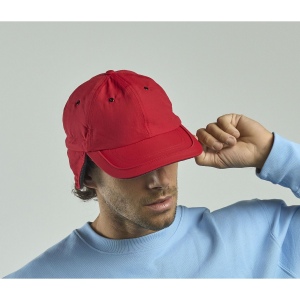 Casquette hiver en nylon et polaire recyclés