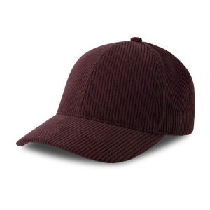 Casquette 6 pans en corduroy recyclé 7