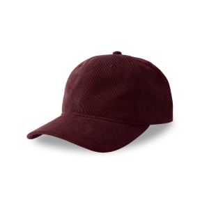 Casquette 6 pans mid visor corduroy recyclé 4