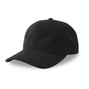 Casquette 6 pans mid visor corduroy recyclé 3