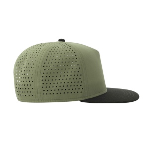 Casquette visière plate en polyester recyclé 12