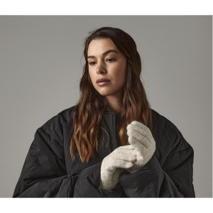 Gants en maille côtelée 4