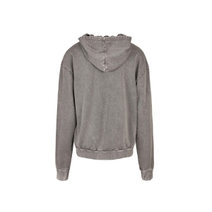 Sweat à capuche décoloré 5