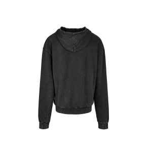 Sweat à capuche décoloré 6