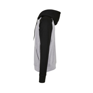 Sweat capuche manches et capuche contrastées 17