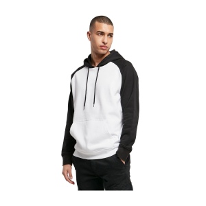 Sweat capuche manches et capuche contrastées 10