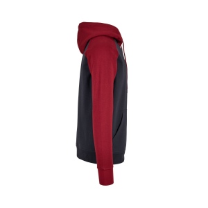Sweat capuche manches et capuche contrastées 11