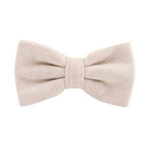 Noeud papillon stylé avec motif à chevrons Herringbone 4