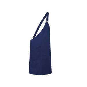 Tablier asymétrique en tissu sergé 2