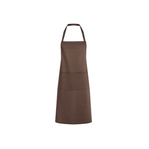 Tablier à bavette en polycoton avec poche 7
