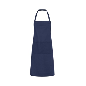 Tablier à bavette en polycoton avec poche 4