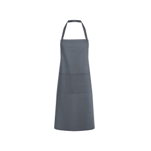 Tablier à bavette en polycoton avec poche 9