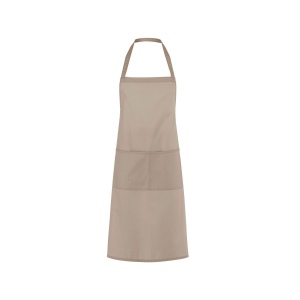 Tablier à bavette en polycoton avec poche 6