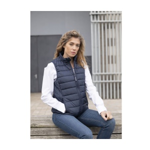 Bodywarmer femme  en  polyester recyclé