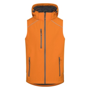 Bodywarmer en Softshell avec capuche 4