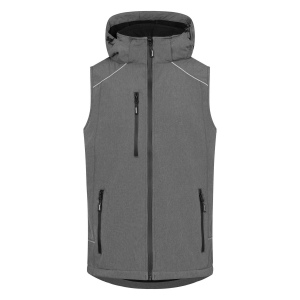 Bodywarmer en Softshell avec capuche 5