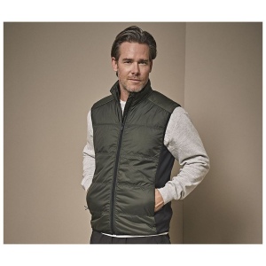 Bodywarmer bi-matière