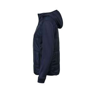Veste bi-matière à capuche femme 12