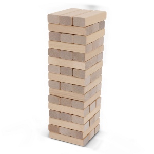 Jeu de tour en bois en pochette 3
