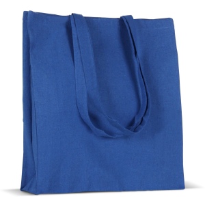 Sac en coton recyclé avec soufflet 140g/m² 38x10x42cm 14
