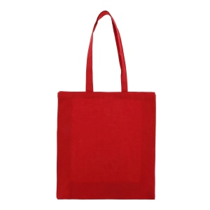 Sac en coton recyclé avec soufflet 140g/m² 38x10x42cm 16