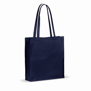 Sac en coton recyclé avec soufflet 140g/m² 38x10x42cm 4