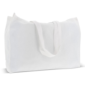 Recycled cotton bag with gusset 140g/m² 49x14x37cm 8