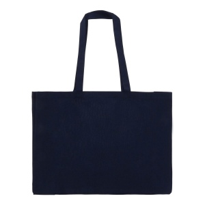 Recycled cotton bag with gusset 140g/m² 49x14x37cm 13