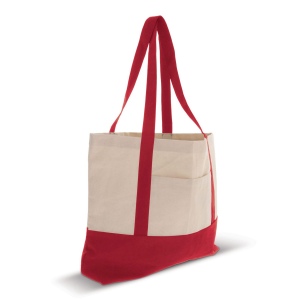 Sac de plage toile de coton 280g/m² 42x10x30cm 3