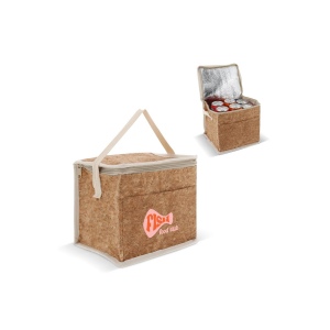 Sac isotherme liège carré 22x18x18cm