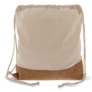 Sac Liège/Jute avec cordelettes en coton 38x41cm 3