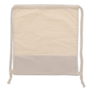 Sac Liège/Jute avec cordelettes en coton 38x41cm 5