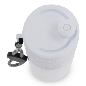 Bidon de sport avec bord et cordon 750ml 12