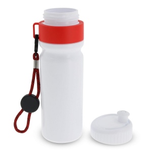 Bidon de sport avec bord et cordon 750ml 29