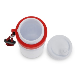 Bidon de sport avec bord et cordon 750ml 31
