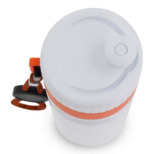 Bidon de sport avec bord et cordon 750ml 34