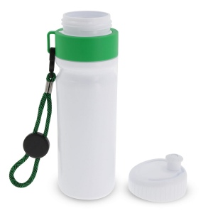 Bidon de sport avec bord et cordon 750ml 37