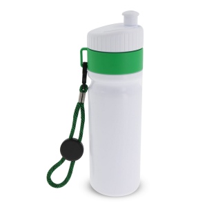 Bidon de sport avec bord et cordon 750ml 38