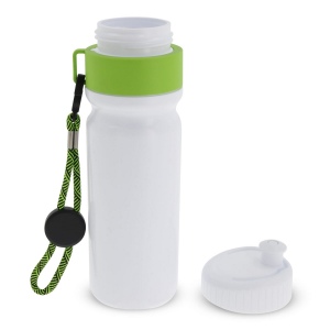 Bidon de sport avec bord et cordon 750ml 42