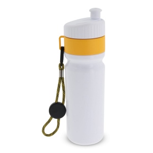 Bidon de sport avec bord et cordon 750ml 47