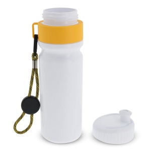Bidon de sport avec bord et cordon 750ml 48